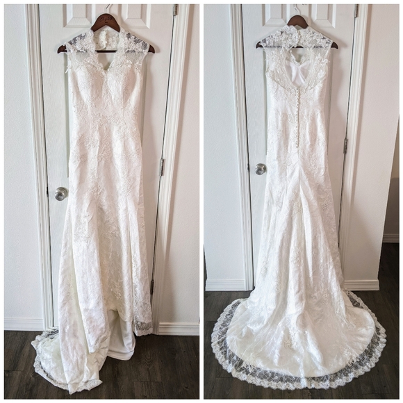 Anya Dresses & Skirts - Ivory Anya Wedding Dress Size 2